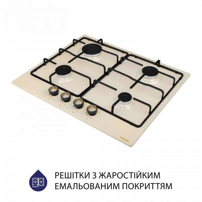 Поверхня газова на металі MINOLA MGM 61404 IV