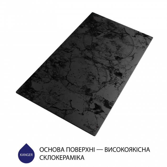 Поверхня склокерамічна Domino Minola MHS 3072 KMR