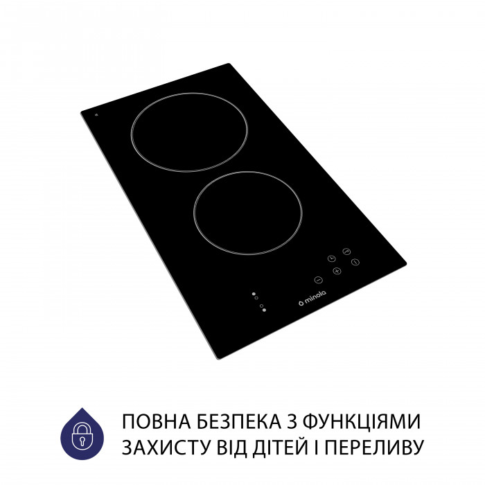 Поверхня склокерамічна Domino MINOLA MVH 3034 KBL