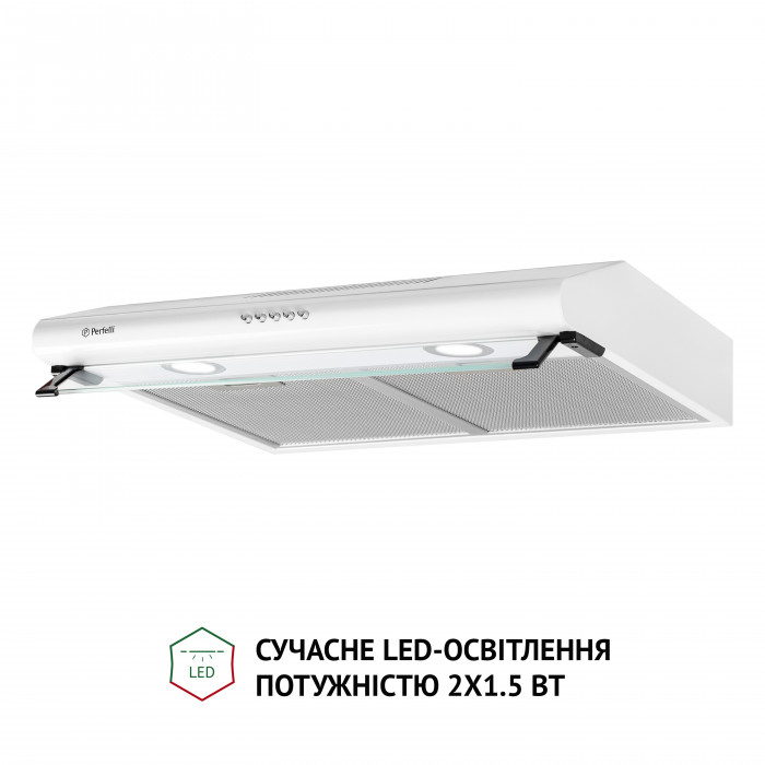 Витяжка плоска PERFELLI PL 6042 W LED