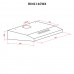 Витяжка плоска PERFELLI RINCI 6CWX BIANCO