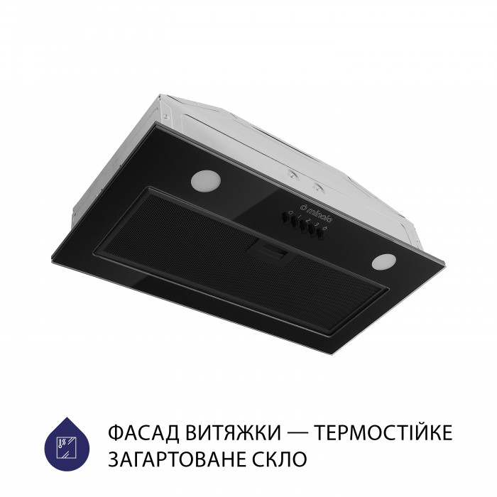Витяжка повновбудована MINOLA HBI 52622 BL GLASS 700 LED