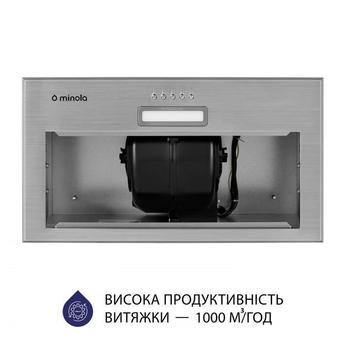 Витяжка повновбудована MINOLA HBI 5614 I 1000 LED