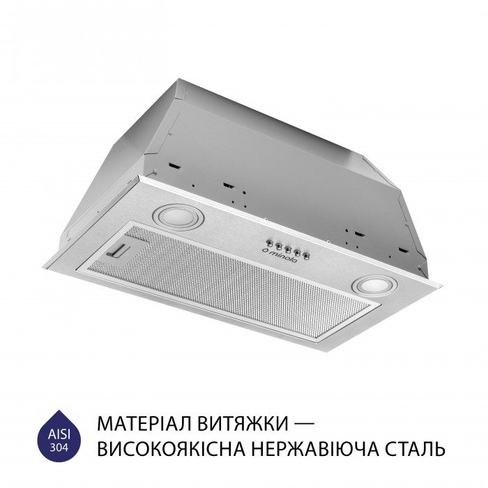 Витяжка повновбудована MINOLA HBI 5722 I 1200 LED
