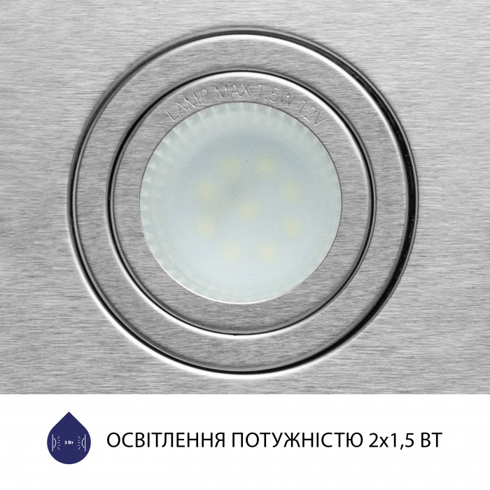 Витяжка повновбудована MINOLA HBI 5722 I 1200 LED