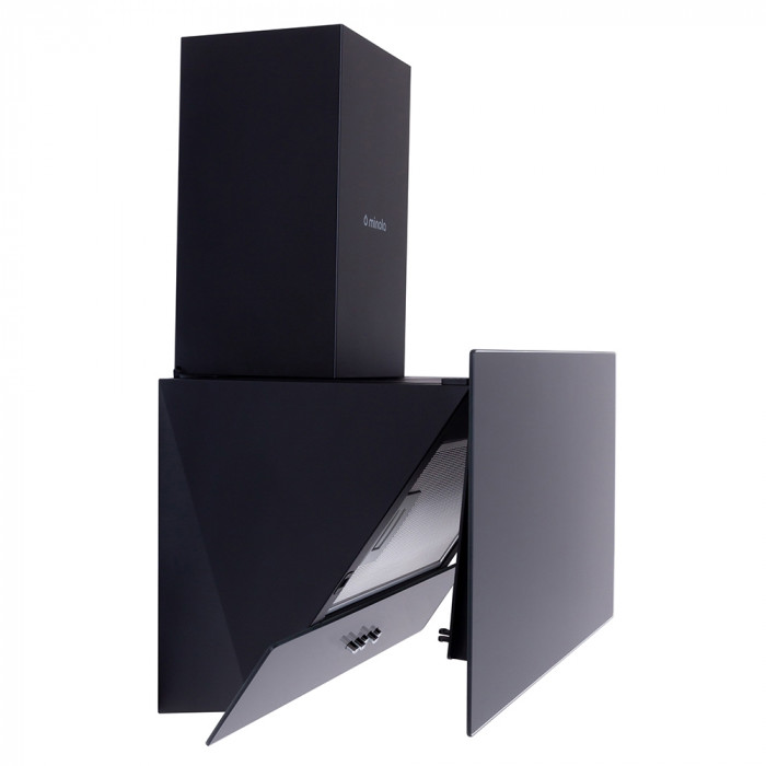 Витяжка декоративна похила MINOLA HDN 5212 BL 700 LED