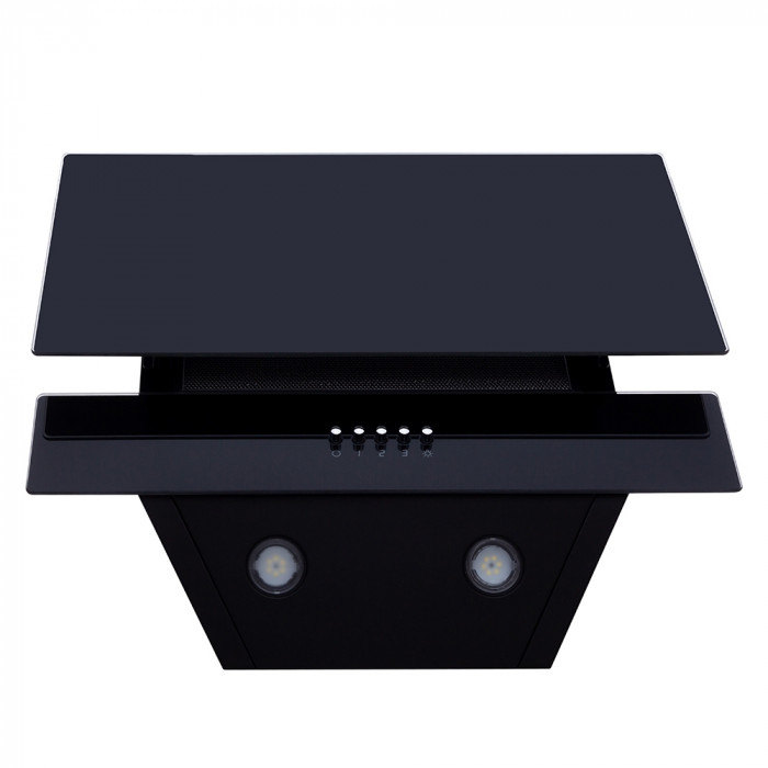 Витяжка декоративна похила MINOLA HDN 5212 BL 700 LED