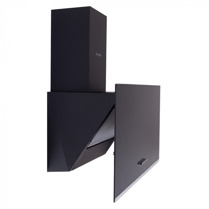 Витяжка декоративна похила MINOLA HDN 5232 BL/INOX 700 LED