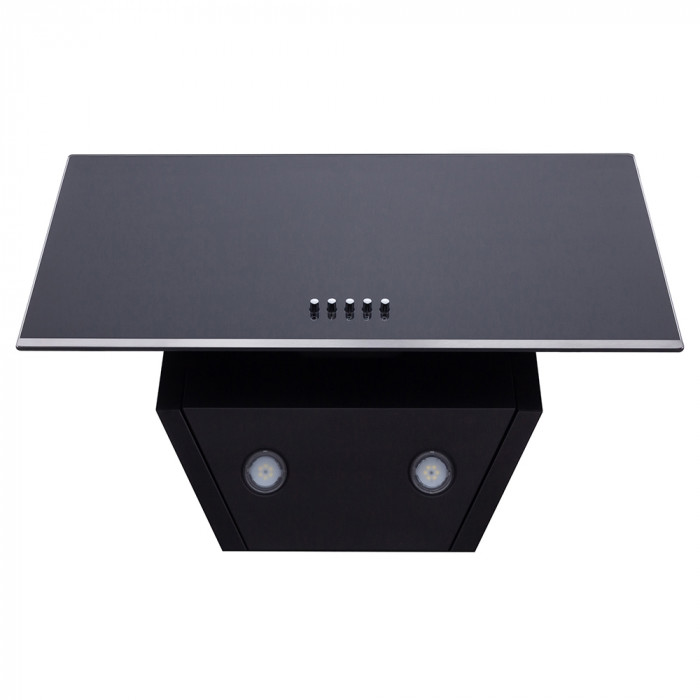 Витяжка декоративна похила MINOLA HDN 5232 BL/INOX 700 LED