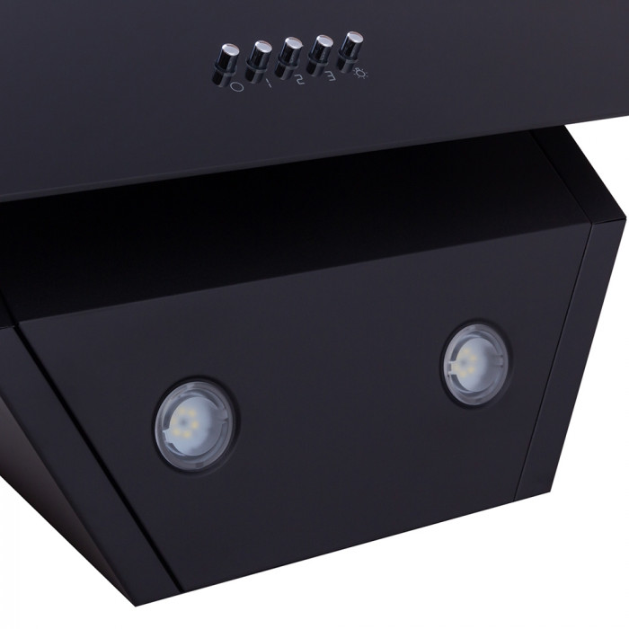 Витяжка декоративна похила MINOLA HDN 5242 BL 700 LED