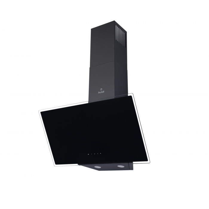 Витяжка декоративна похила PERFELLI DNS 6272 D 700 BL LED