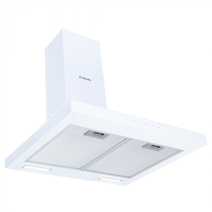 Витяжка купольна MINOLA DKS 6754 WH 1100 LED GLASS