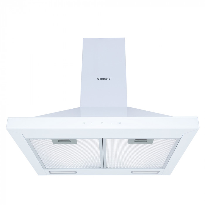 Витяжка купольна MINOLA DKS 6754 WH 1100 LED GLASS