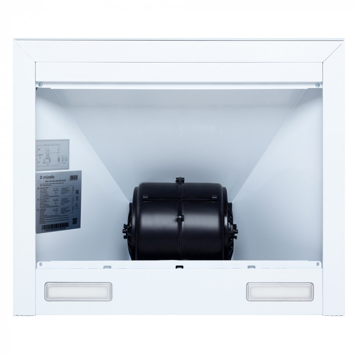 Витяжка купольна MINOLA DKS 6754 WH 1100 LED GLASS