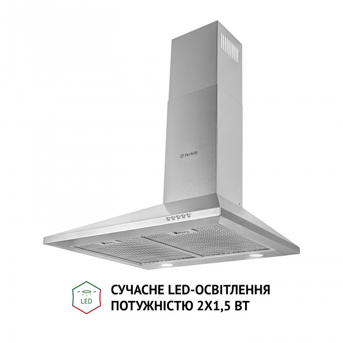 Витяжка купольна PERFELLI K 6610 I 1000 LED