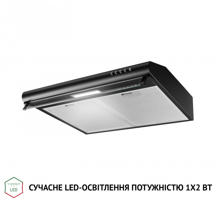Витяжка плоска PERFELLI PL 5144 BL LED