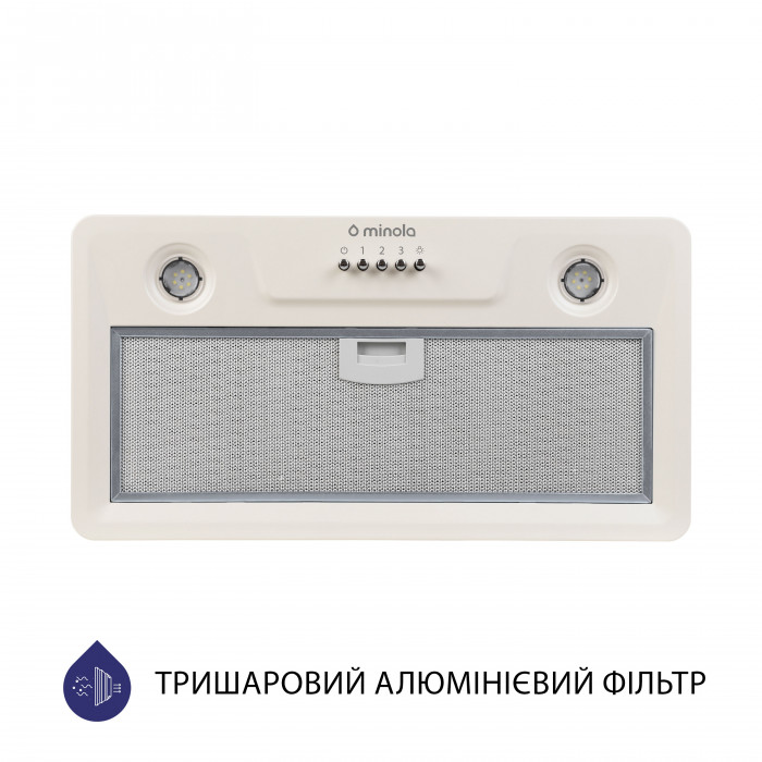 Витяжка повновбудована MINOLA HBI 5202 IV 700 LED