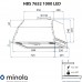Витяжка повновбудована MINOLA HBS 7652 I 1000 LED