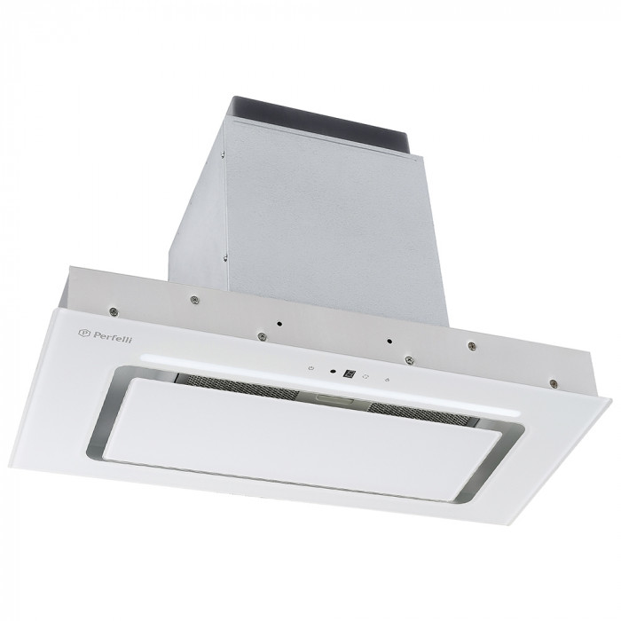 Витяжка повновбудована PERFELLI BISP 6773 WH 1100 LED Strip