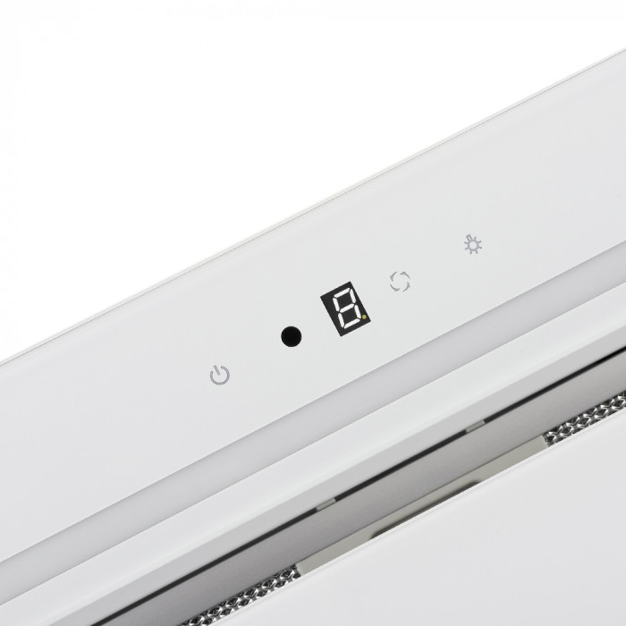 Витяжка повновбудована PERFELLI BISP 6773 WH 1100 LED Strip