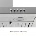 Витяжка декоративна Т-подібна WEILOR MIST WTX 68 INOX