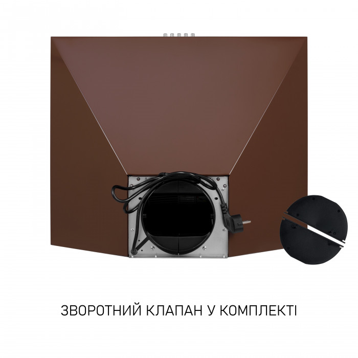 Витяжка купольна Minola HK 6214 BR 700 LED