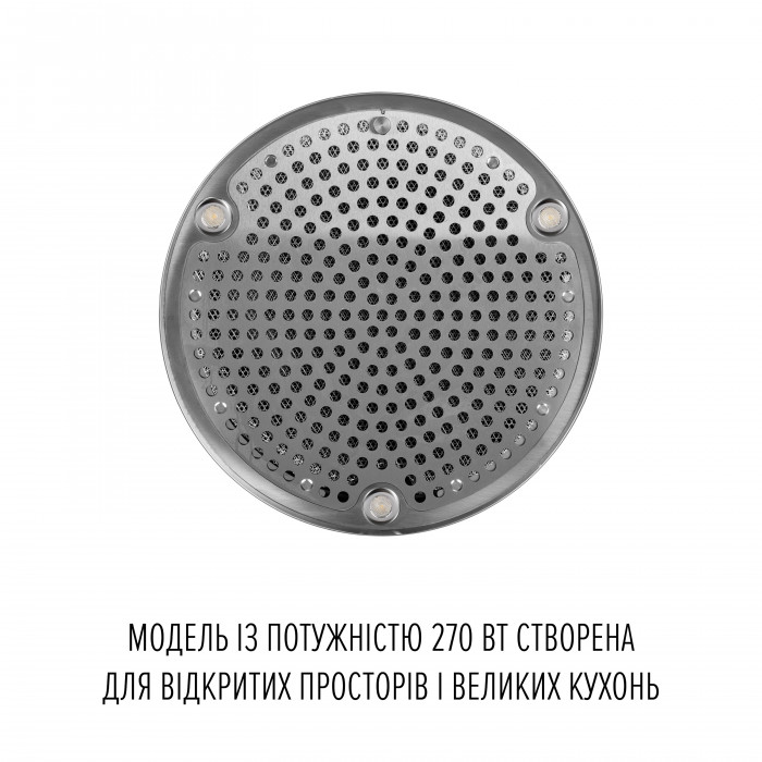 Витяжка острівна PERFELLI DESIGN ISOLA 35 INOX SILENZIO