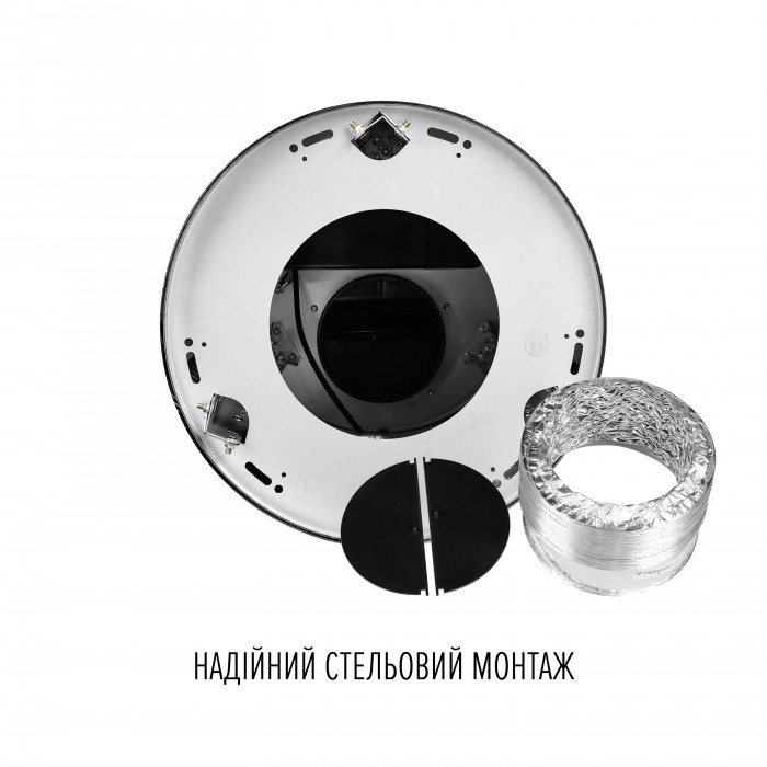 Витяжка острівна PERFELLI DESIGN ISOLA 35 INOX SILENZIO