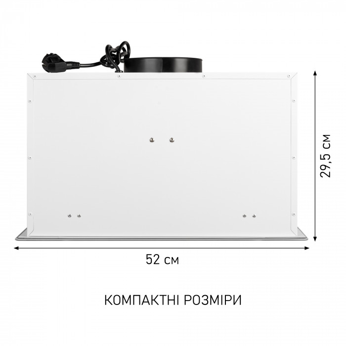 Витяжка повновбудована MINOLA BGH 5877 WH