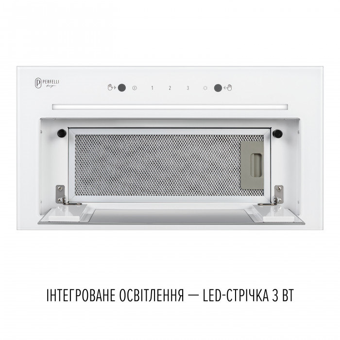 Витяжка повновбудована PERFELLI DESIGN FILINI 5 BIANCO