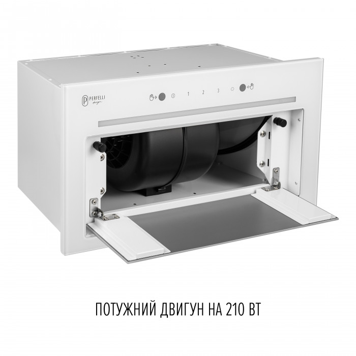 Витяжка повновбудована PERFELLI DESIGN FILINI 5 BIANCO