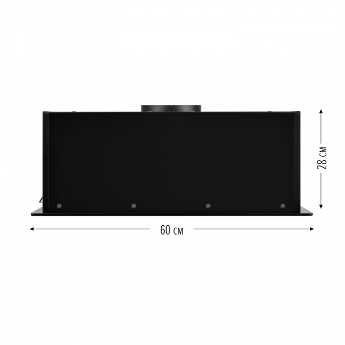 Витяжка повновбудована PERFELLI NUOVA 6PWRB NERO