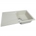 Мийка кухонна гранітна PERFELLI FELICINETTO PGF 114-78 LIGHT BEIGE