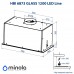 Витяжка повновбудована MINOLA HBI 6873 IV GLASS 1200 LED Line
