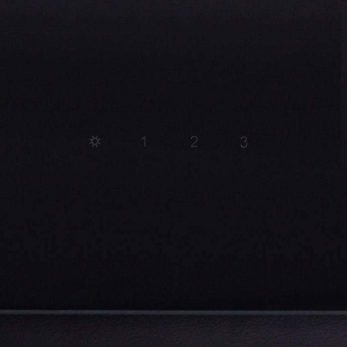 Витяжка декоративна похила PERFELLI DNS 6622 BL LED