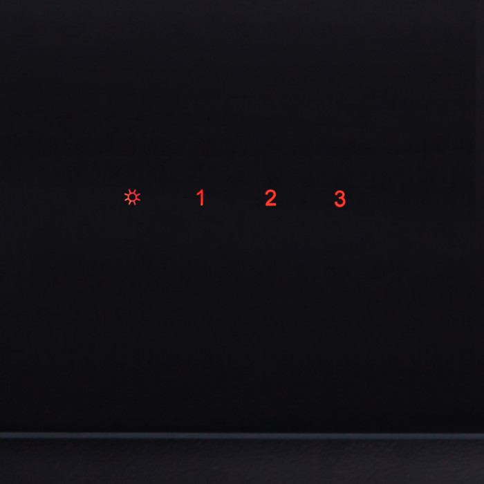 Витяжка декоративна похила PERFELLI DNS 6622 BL LED