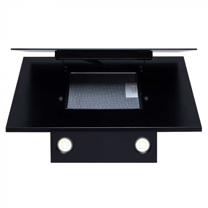 Витяжка декоративна похила PERFELLI DNS 6622 BL LED