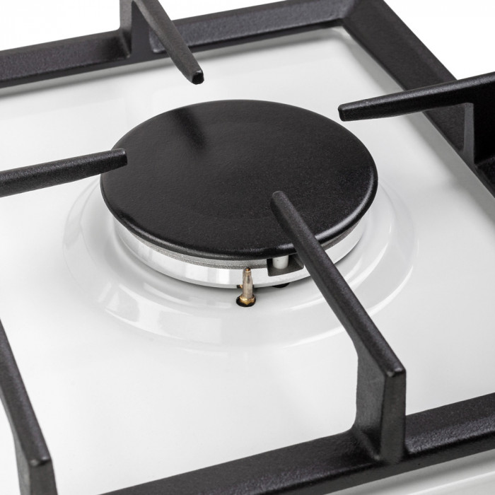 Поверхня газова на металі PERFELLI Domino HGM 31424 WH