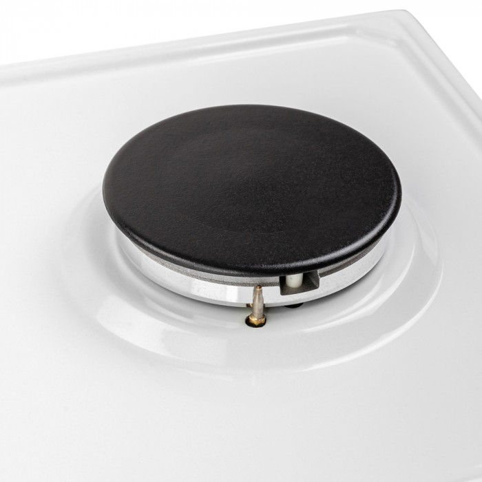 Поверхня газова на металі PERFELLI Domino HGM 31424 WH