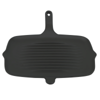 Чавунна плоска сковорода гриль PERFELLI 6459 32х22 см