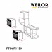 Духовка WEILOR FTO6F11BK