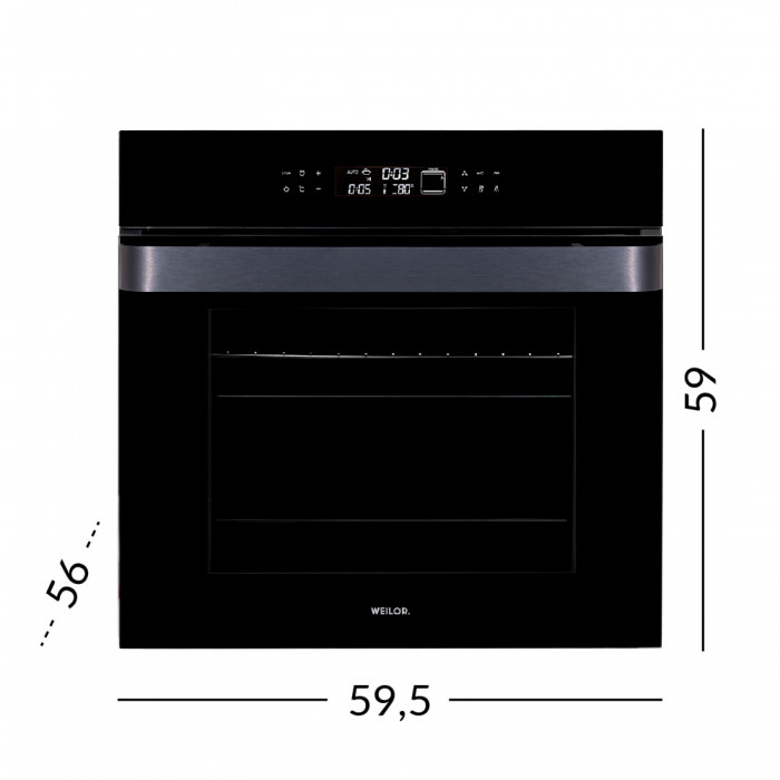 Духовка WEILOR FTO6F11BK