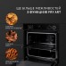 Духова шафа електрична PERFELLI DIAMOND 6D10NS NERO