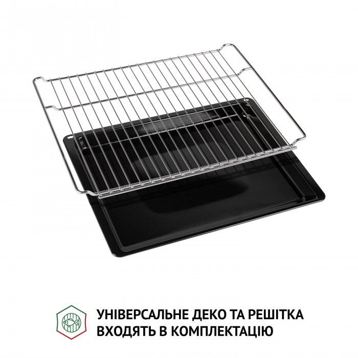 Духова шафа електрична PERFELLI DIAMOND 6D8L INOX