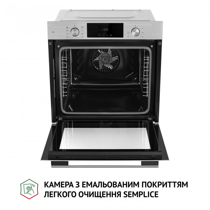 Духова шафа електрична PERFELLI DIAMOND 6D8L INOX