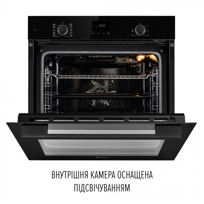 Духова шафа електрична PERFELLI PERLA 6D10I NERO