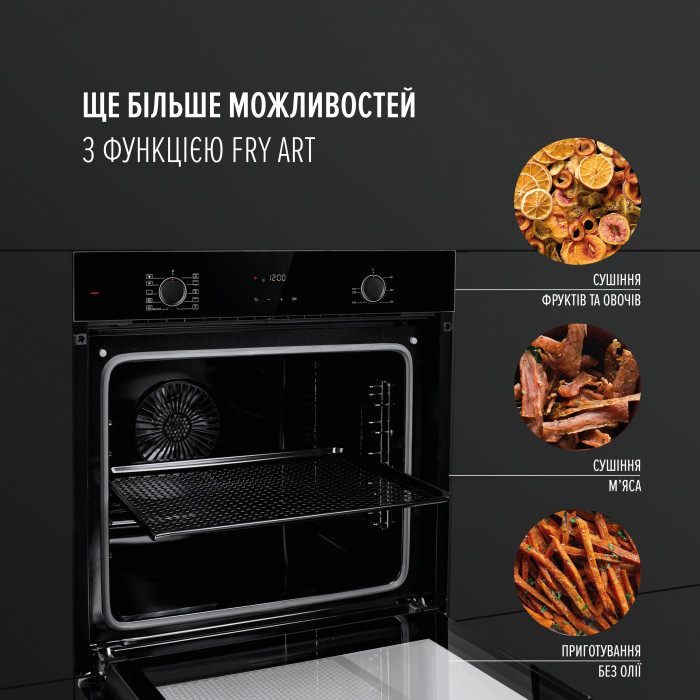 Духова шафа електрична PERFELLI PERLA 6D10I NERO