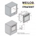 Духова шафа електрична WEILOR FPO6F8WT