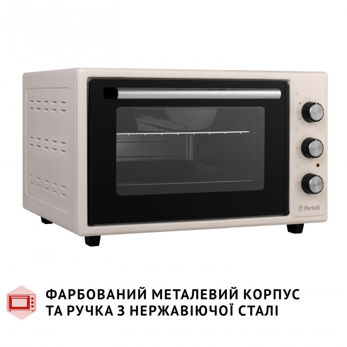 Електрична піч PERFELLI CLASSIC 37 IVORY