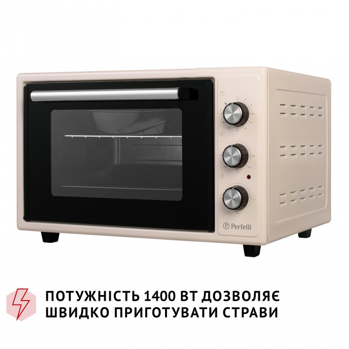 Електрична піч PERFELLI CLASSIC 37 IVORY